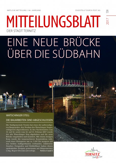 Bild zu Mitteilungsblatt Ausgabe 1/2017