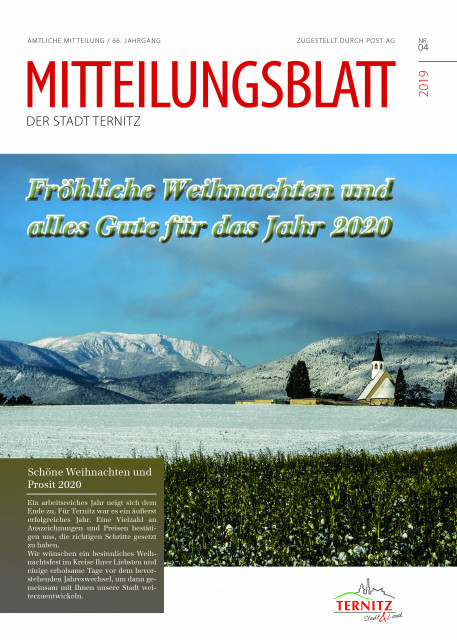 Bild zu Mitteilungsblatt Ausgabe 4/2019