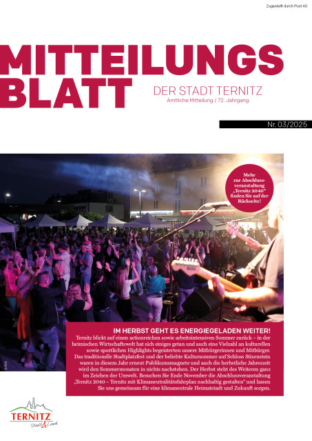Bild zu MITTEILUNGSBLATT AUSGABE 3/2025
